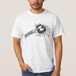 Fotbollsmono i fotboll som sörjer boll t-shirt
