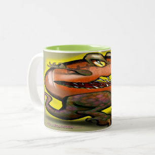 Fotbollsmonster 2-tonskaffe Mugg
