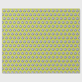 fotbollsmönster presentpapper