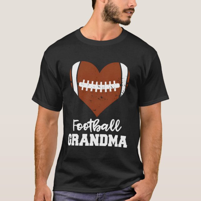 Fotbollsmormor Fotboll T Shirt (Framsida)