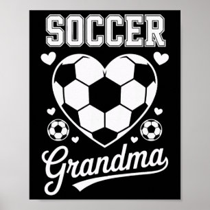 Fotbollsmormor som stöttar ungdomsspelare Liv Poster
