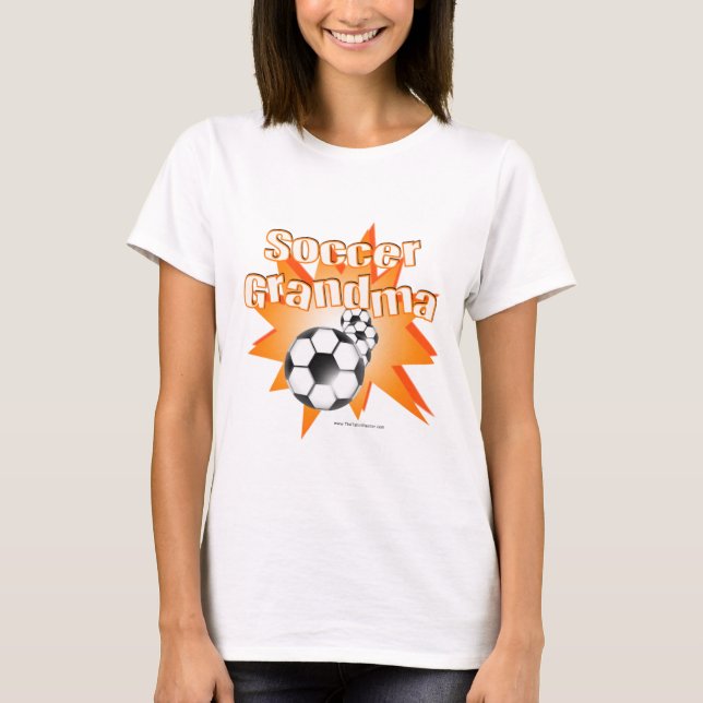 Fotbollsmormor T-shirt (Framsida)