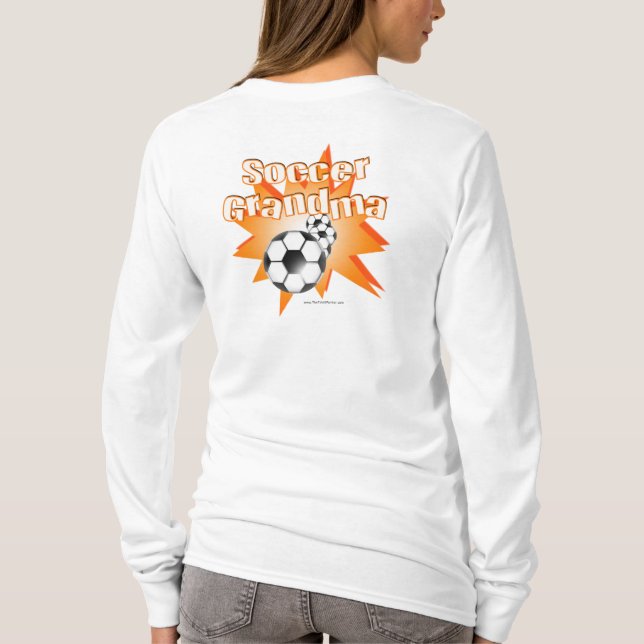 Fotbollsmormor Tee Shirt (Baksida)