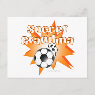 Fotbollsmormor Vykort