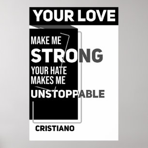 fotbollsmotivation poster