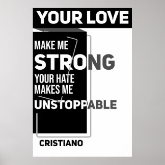 fotbollsmotivation poster