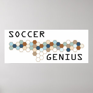 Fotbollsnille Poster