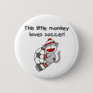 Fotbollsock monkey knapp