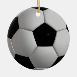 Fotbollsornament Julgransprydnad Keramik