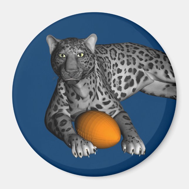 Fotbollspanther Magnet (Framsidan)