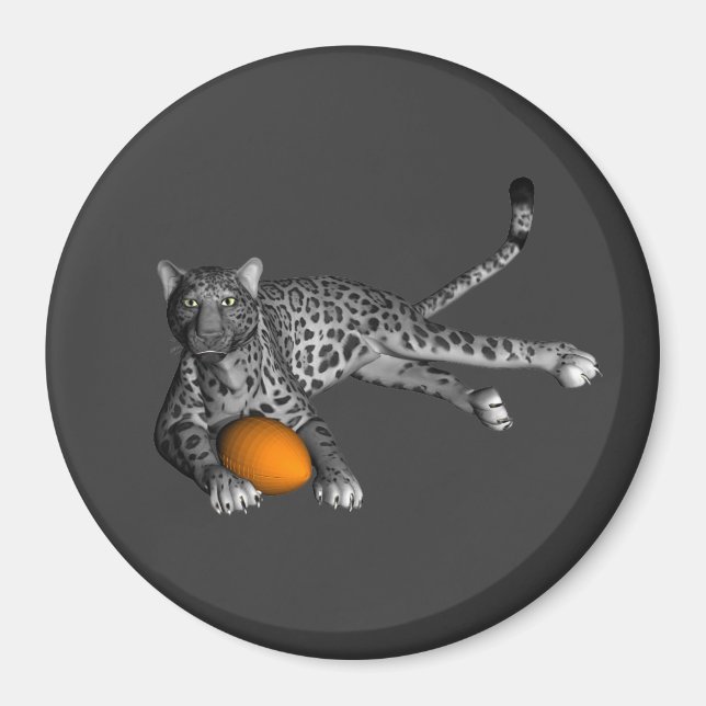 Fotbollspanther Magnet (Framsidan)