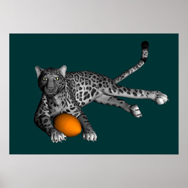 Fotbollspanther Poster (Framsidan)