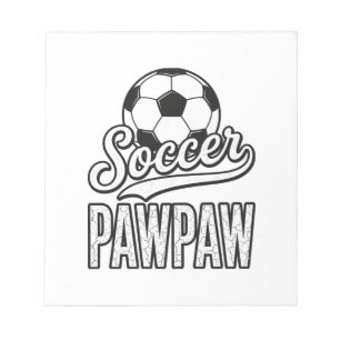 Fotbollspapaya Vintage Gravyr Tröja Design_1 Anteckningsblock
