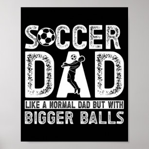 Fotbollspappa 11 T Shirt Poster
