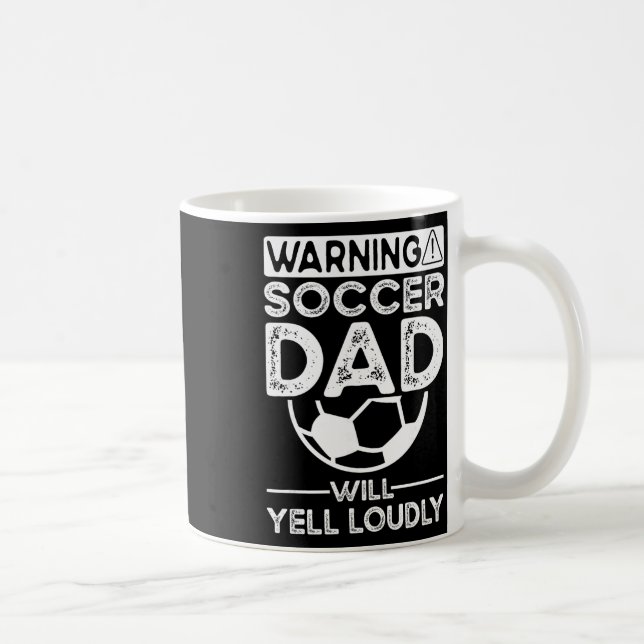 Fotbollspappa _7  kaffemugg (Höger)