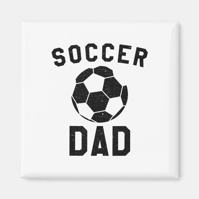 Fotbollspappa, lagcoachingfader magnet (Framsidan)