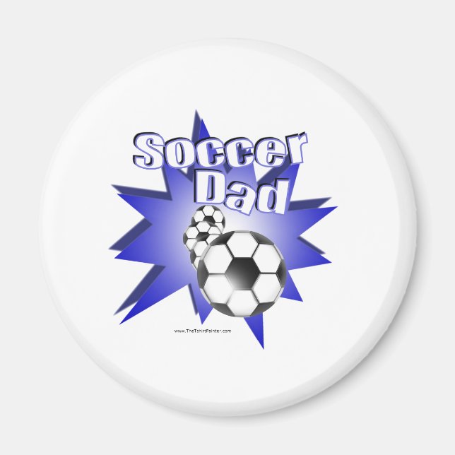 Fotbollspappa Magnet (Framsidan)