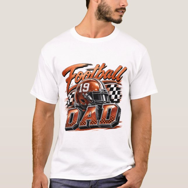 Fotbollspappa T Shirt (Framsida)