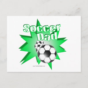 Fotbollspappa Vykort