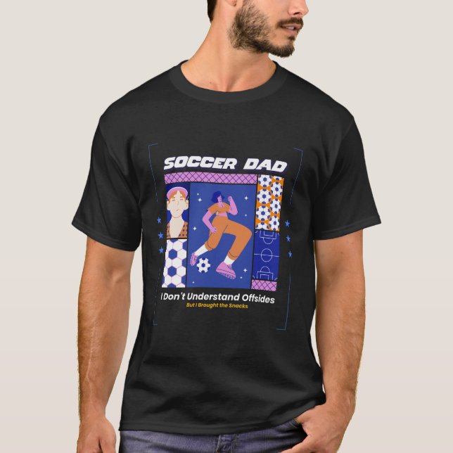 FOTBOLLSPAPPAN Jag förstår inte offside T-shirt (Framsida)
