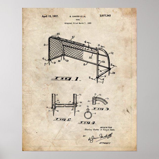 Fotbollspatent Poster (Framsidan)