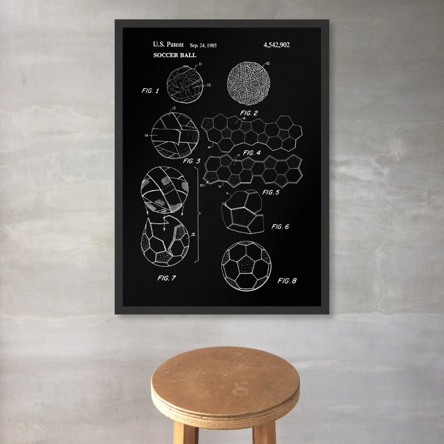 Fotbollspatent Poster (Skapare uppladdad)