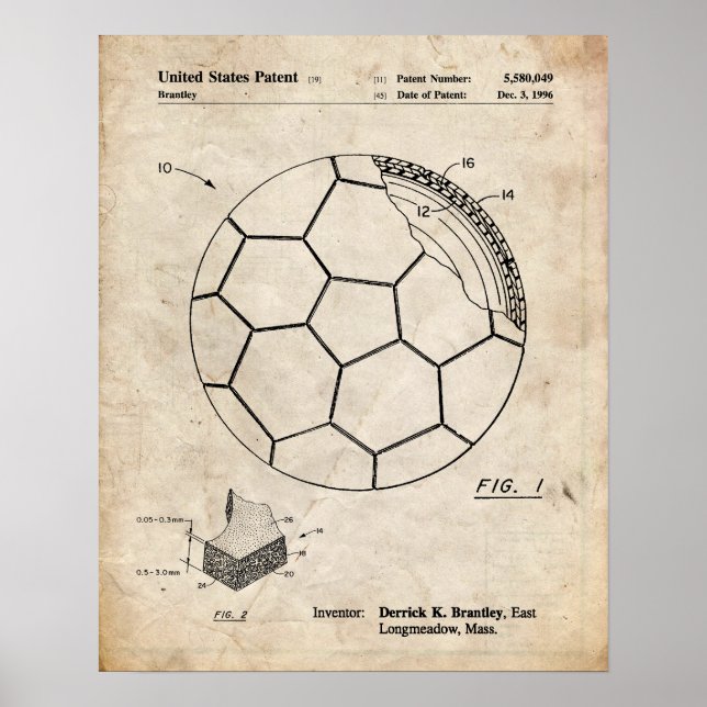 Fotbollspatent Poster (Framsidan)