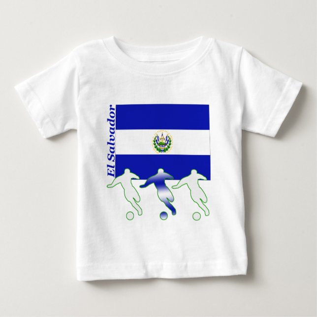 Fotbollspelare - El Salvador T Shirt (Framsida)