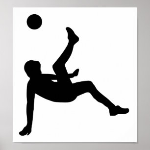 Fotbollspelare Poster
