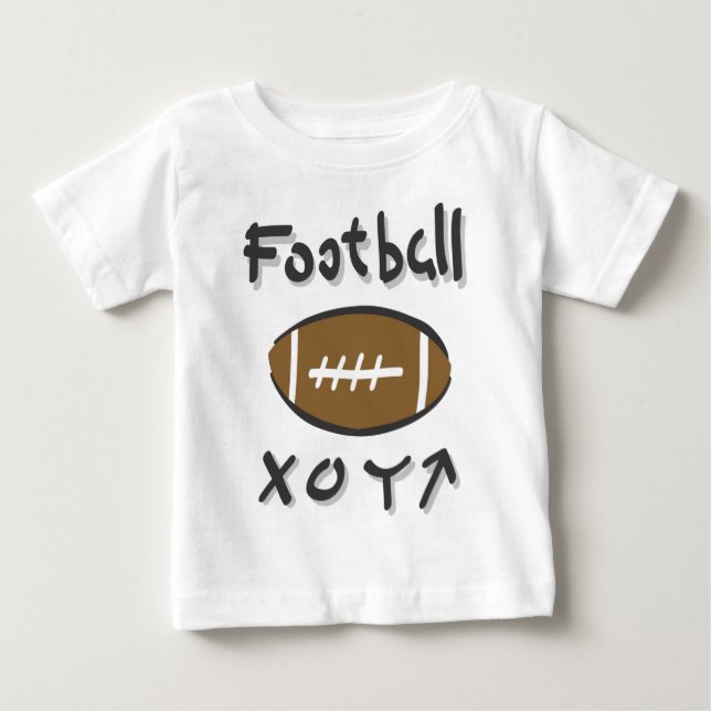 fotbollspelare t-shirt (Framsida)
