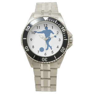 FotbollspelareSilhouette Armbandsur