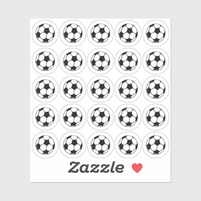 Fotbollsplanscher för idrottsövningar / Scrapbooki Klistermärken (Ark)