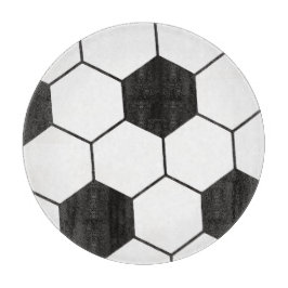 Fotbollsplansinspired pattern geometrisk tryck