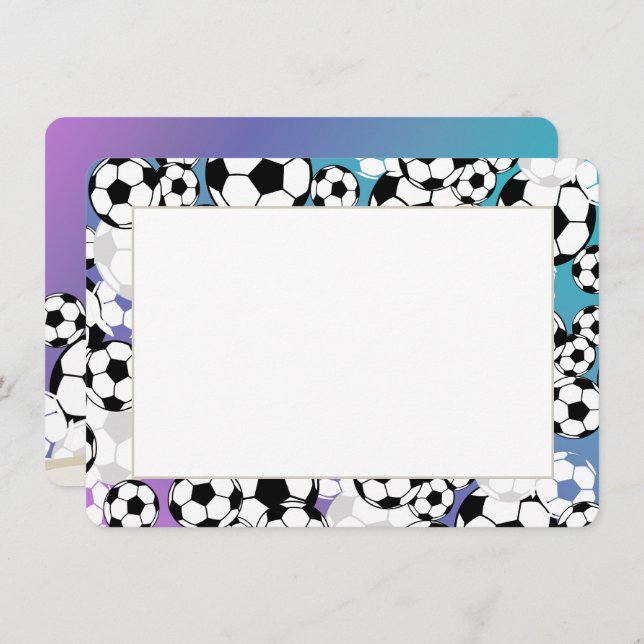 Fotbollsplatt kort tack (Fram/baksida)