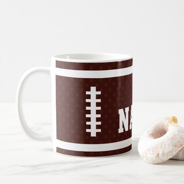 Fotbollsportsmatchdesign Kaffe Mugg Kopp (Med munk)