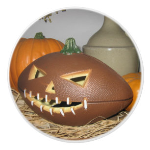 Fotbollspumpkin Knopp