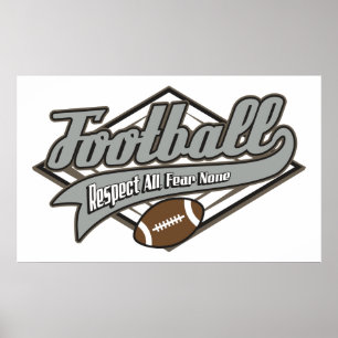 Fotbollsrespekt Poster