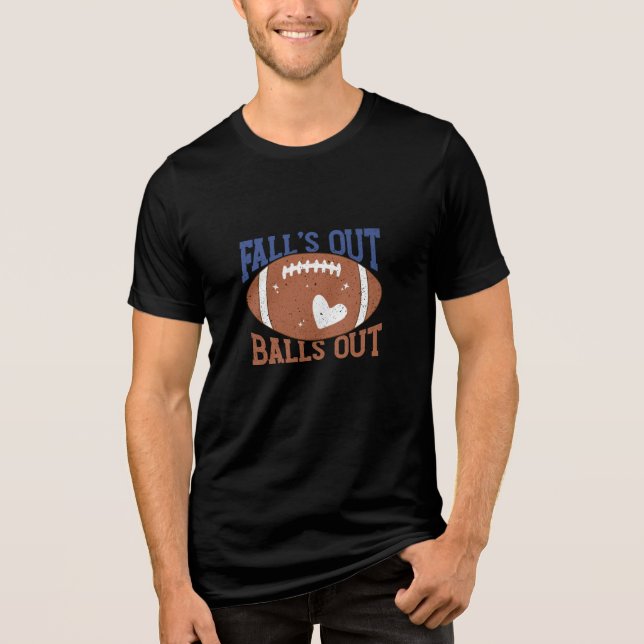 Fotbollssäsong Boll T Shirt (Framsida)
