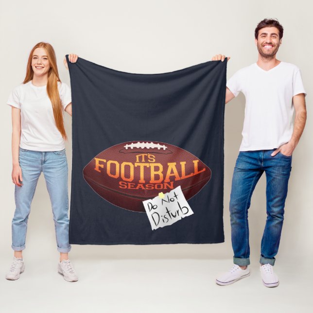 Fotbollssäsong: Sportsäsong - ej sönderdelad Fleecefilt (På plats)