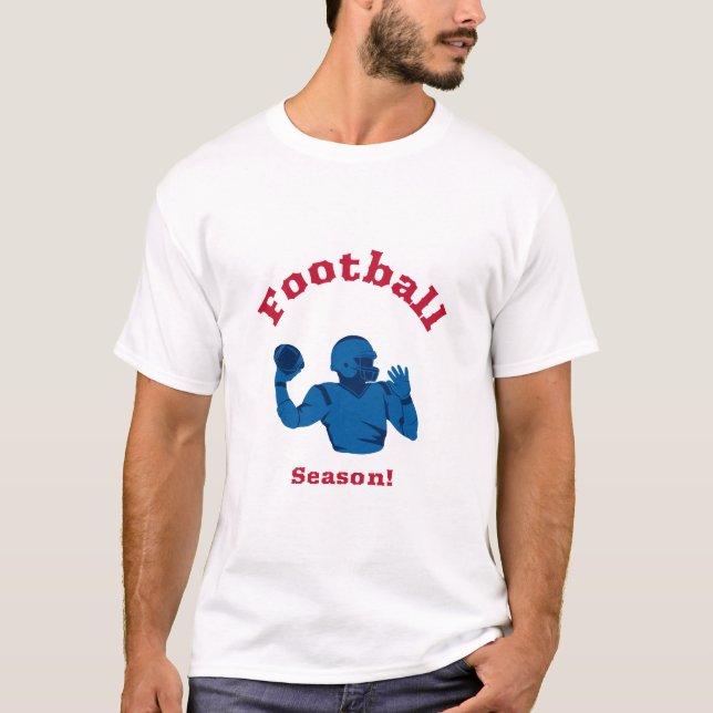 Fotbollssäsong! T Shirt (Framsida)