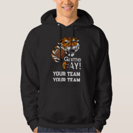 Fotbollssäsong - tiger Game Day Supporter Hoodie