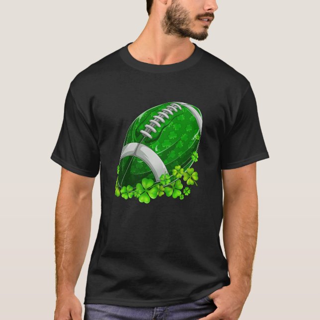 Fotbollsskammor för fotbollsskor, St patricks day T Shirt (Framsida)