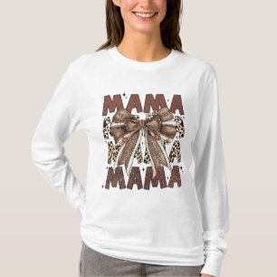 Fotbollsskena, Mamma, blomkokvettsduk T Shirt