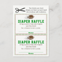 Fotbollsskena Raffle Biljett