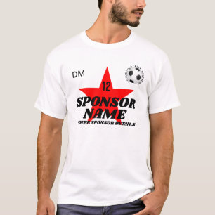 Fotbollsskjortan Skapar sitt eget fotbollslag T Shirt