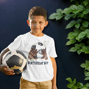 Fotbollsskjortor för Födelsedagsfest T Shirt