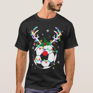 Fotbollsskjul i Julafton Träd T Shirt