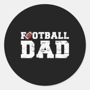 Fotbollsskon i Pappa Pappa Runt Klistermärke