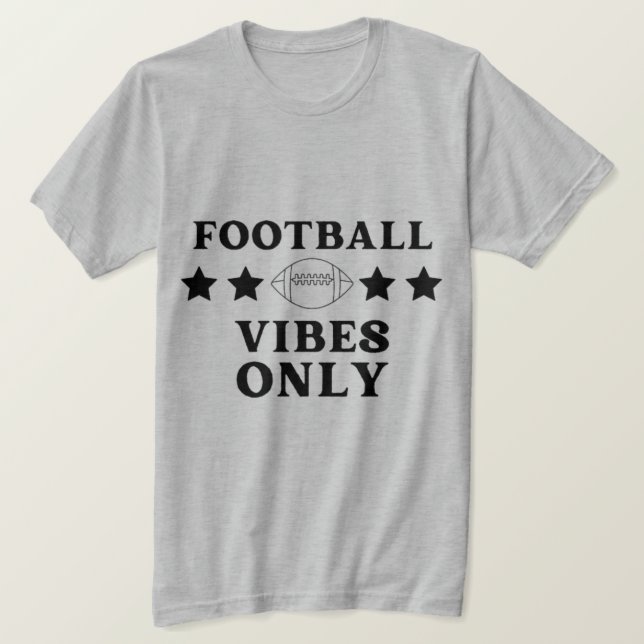 Fotbollsskor endast grundläggande T-Shirt (Design framsida)