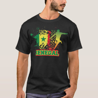 Fotbollssoccer Senegal T Shirt